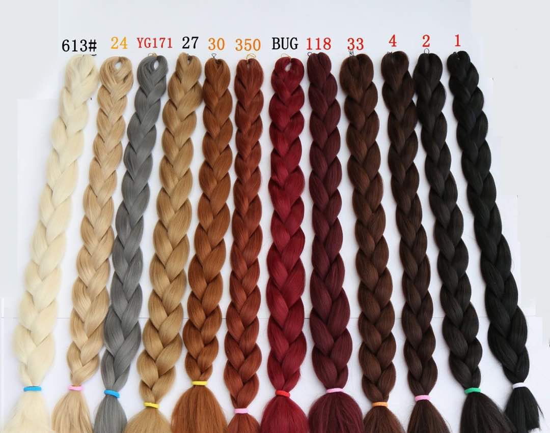 X pression braids, jumbo braids 165g 41 inch Ultra braid 1pcs packed