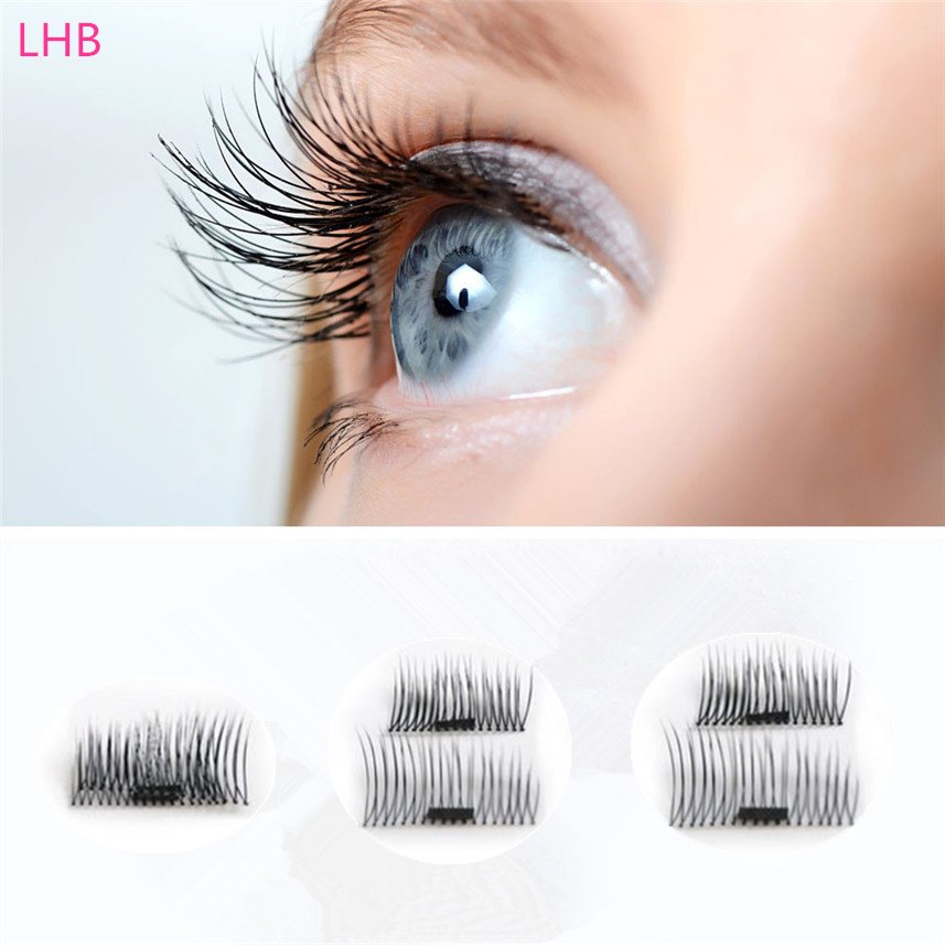 New Charming style Magnetic False Eyelashes Private Label Without Glue