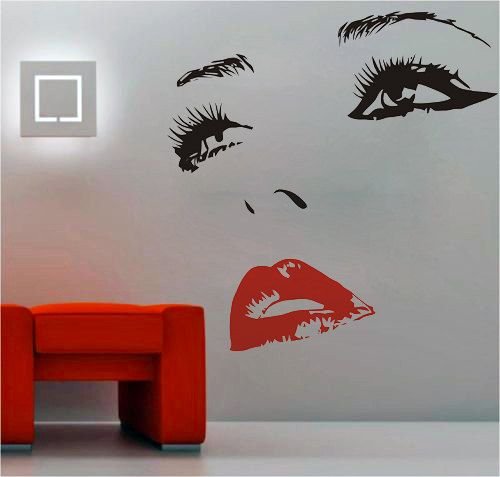 Female Face Large 35x50(inch)