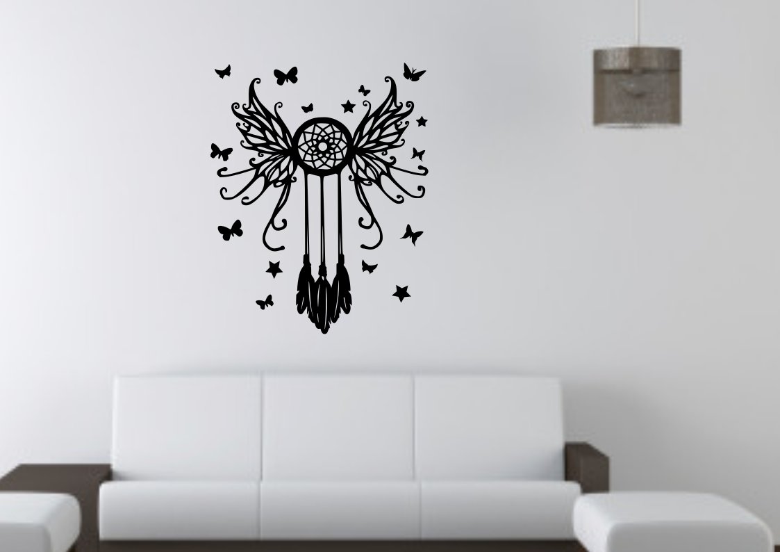 Dream catcher with butterflies Large 15x25(inch)