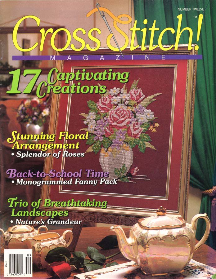 Cross Stitch Magazine Number 12 August-September 1992 Issue 17 Projects