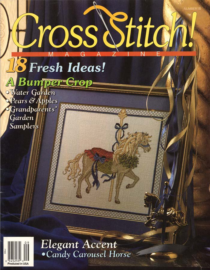 Cross Stitch Magazine Number 18 August-September 1993 Issue 18 Projects