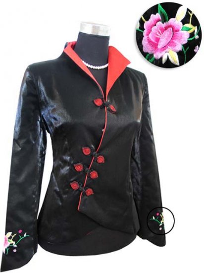 Black with Red Jacket