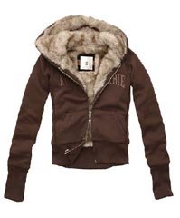 Abercrombie NEW Joanna Brown Jacket S Size