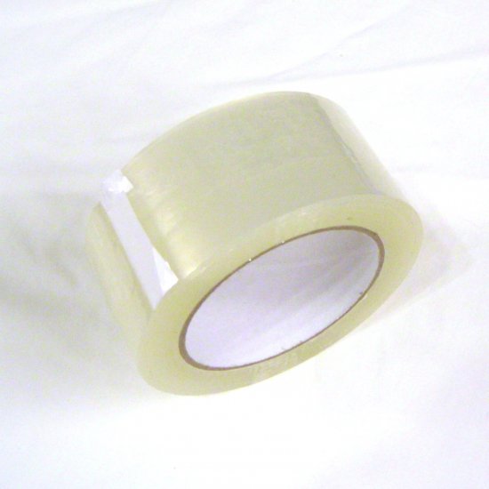 12 Rolls Clear Packing Tape - 2" x 110 yd 1.8mil