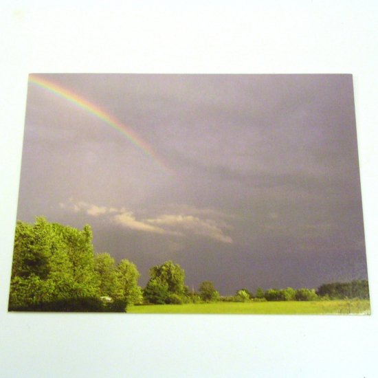 10 Postcards - Rainbow Between Storms - Blank Back