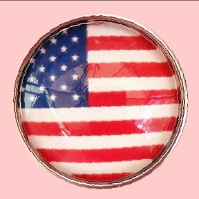 Glass Bubble (Cabouchon) Flag