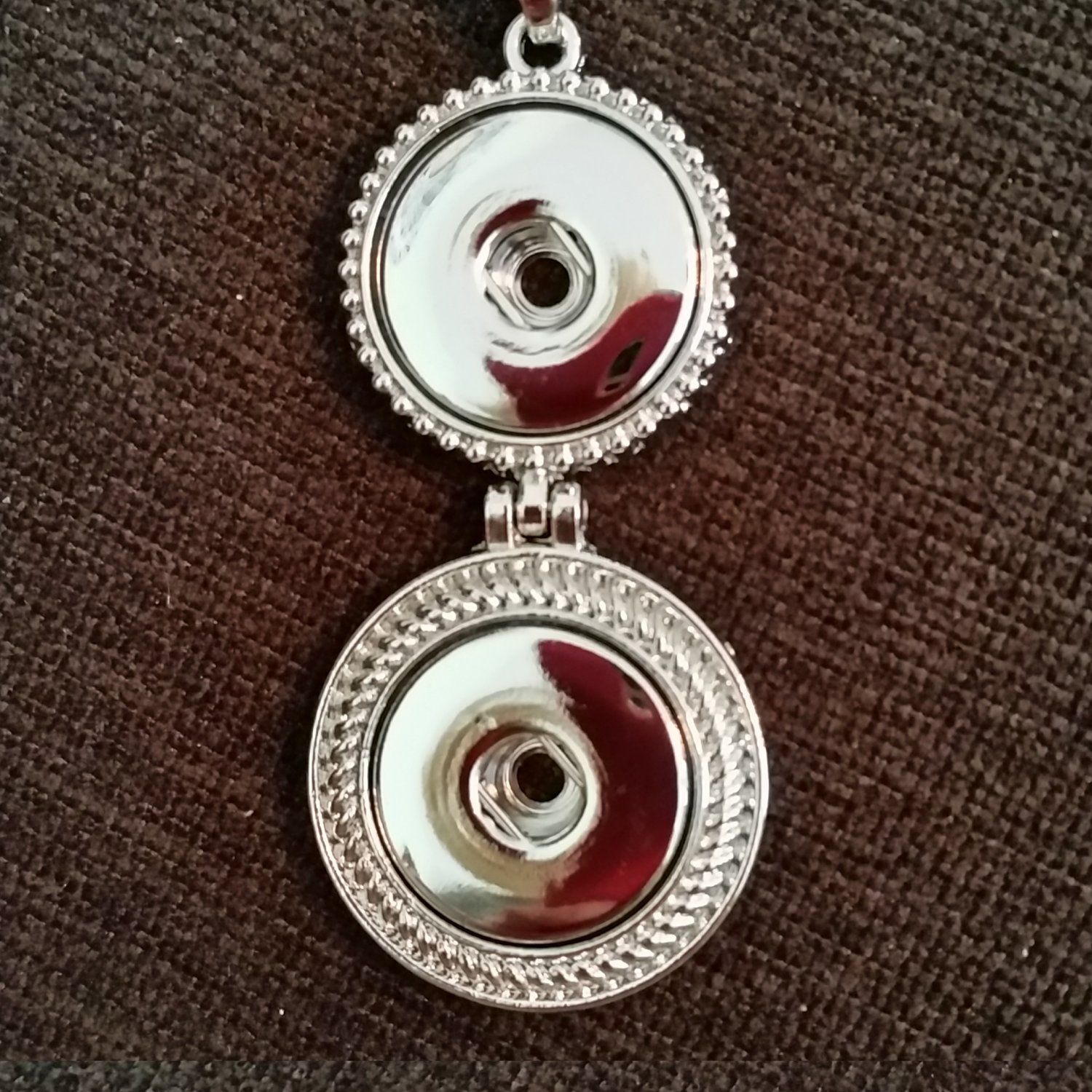 18mm Double Snap Pendant