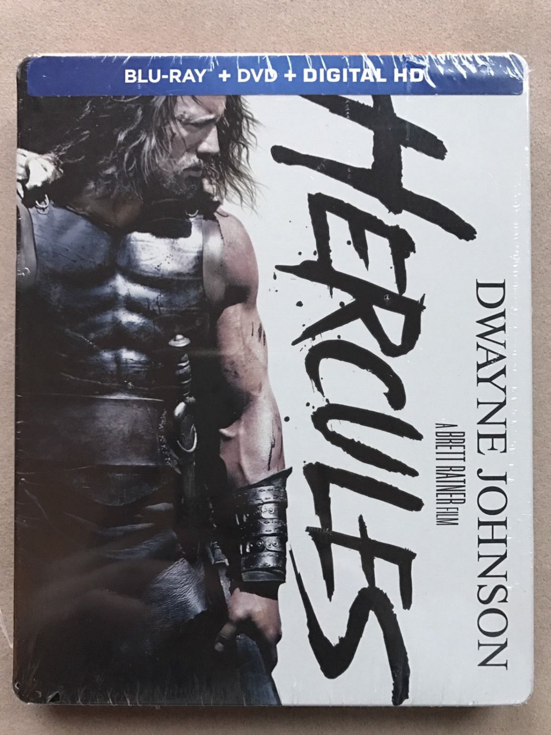 Hercules 2014 Blu-Ray + DVD + Digital Movie Collector's Tin (New Unopened)