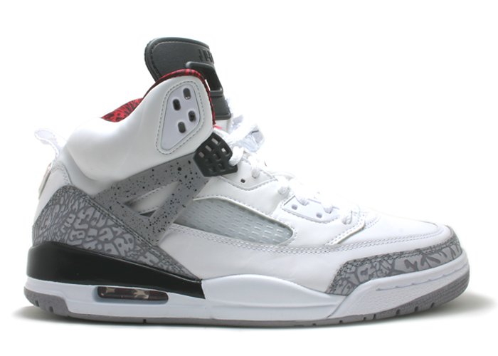 Nike Jordan Spiz'ike - white/cement grey-black