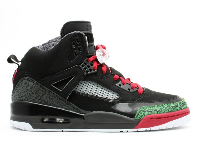 Nike Jordan Spiz'ike - black/varsity red-classic green