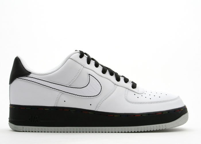 Air Force One - white/white-black-metallic silver