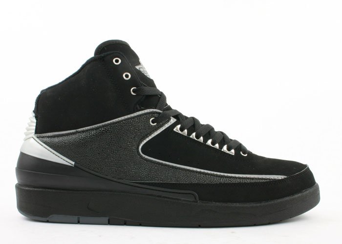 Air Jordan 2 - black/chrome