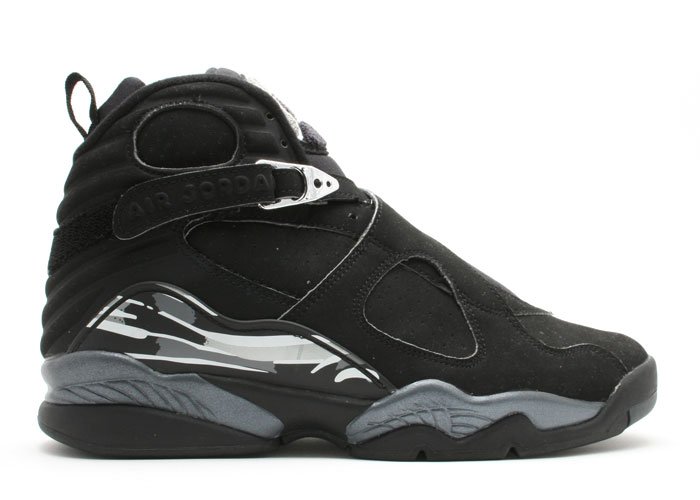 Air Jordan 8 - black/chrome