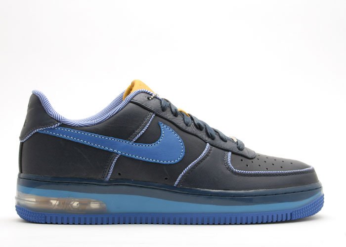 Air Force One Low - "london edition" obsidian/varsity royal-varsity maize