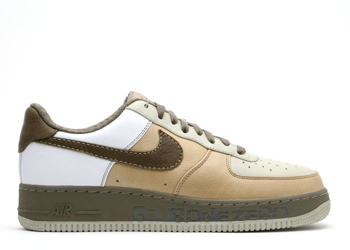 Air Force One Low - tweed/bronzed olive-white-light stone