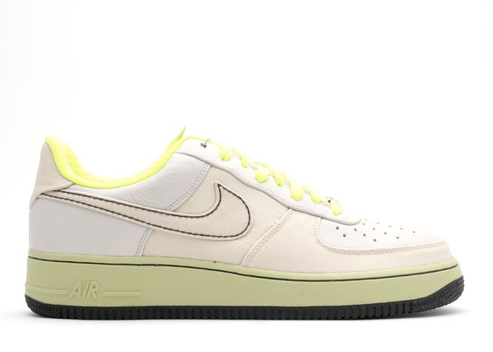 Air Force One Low - light bone/light bone-volt-black