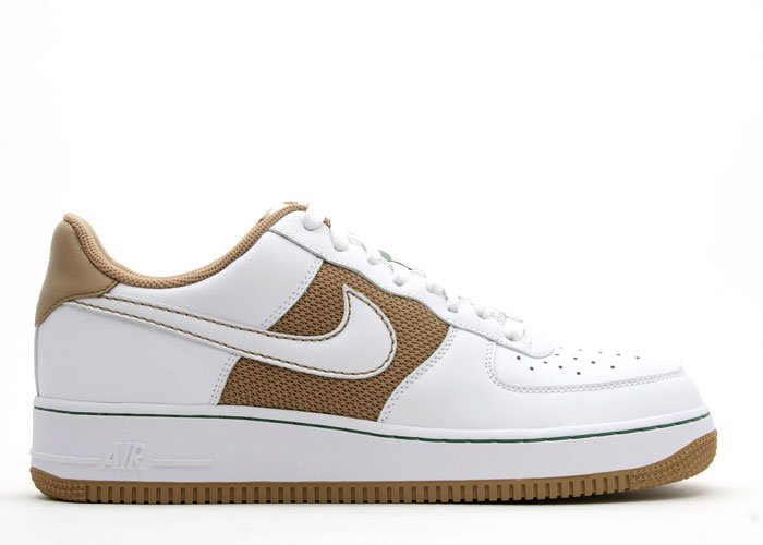 Air Force One Low - hay/white-pine green