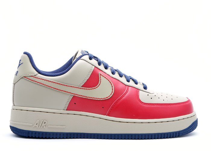 Air Force One Low - tweed/tweed-varsity red