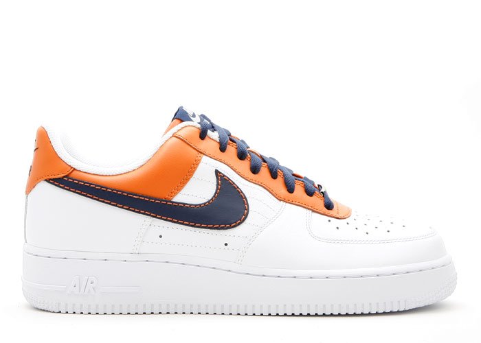 Air Force One Low - soft orange/binary blue