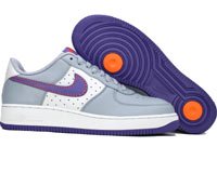 Air Force One Low - stealth / varsity purple / orange blaze