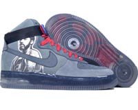 Air Force One High - flint grey / anthracite / varsity red