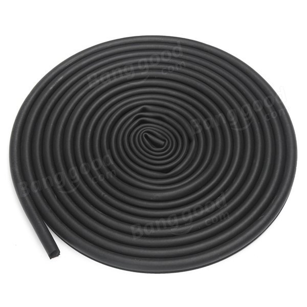 8M Car Door Windows Rubber Seal Hollow Strip Protector Sticker