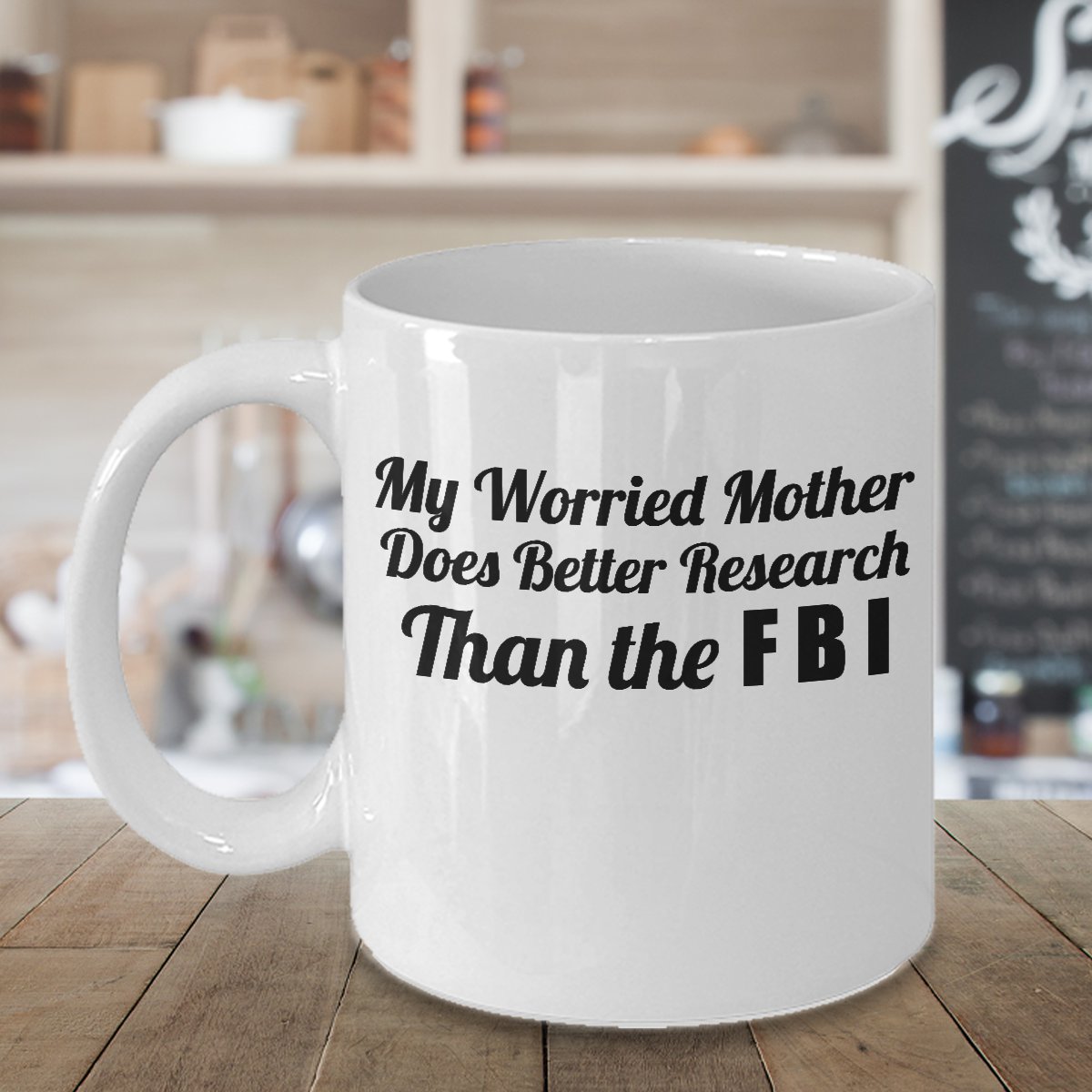 TeesCloset Funny Dishwasher & Microwave Safe Ceramic Mugs for Mom on Mother's Day or Birthday