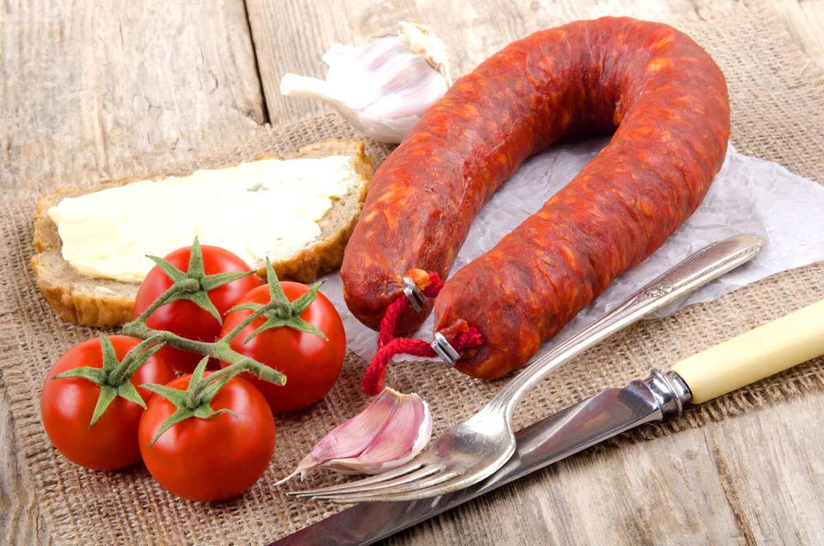 SPICY Portuguese CHORIZO / CHOURIÇO / SAUSAGE from PORTUGAL