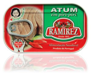 120 Grs 1 Can of Tuna in oil with piri-piri by 160 Years Old Portuguese firm Ramirez