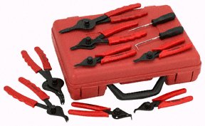 11 PC SNAP RING PLIER SET