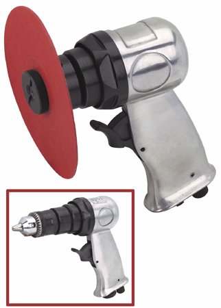5" HIGH SPEED AIR SANDER WITH JACOBS(R) CHUCK