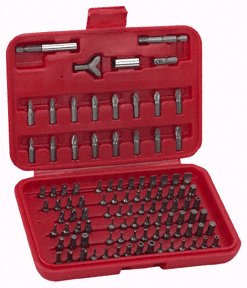 100 PC. SECURITY BIT SET