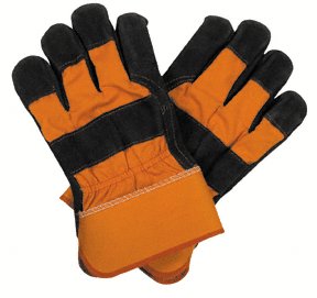 SPLIT LEATHER WORK GLOVES