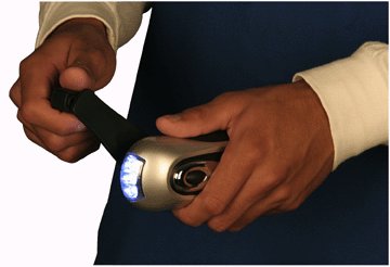 LED "WIND-UP" DYNAMO TORCH