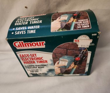 Gilmour Electronic Water Timer Model 9400 Original Box