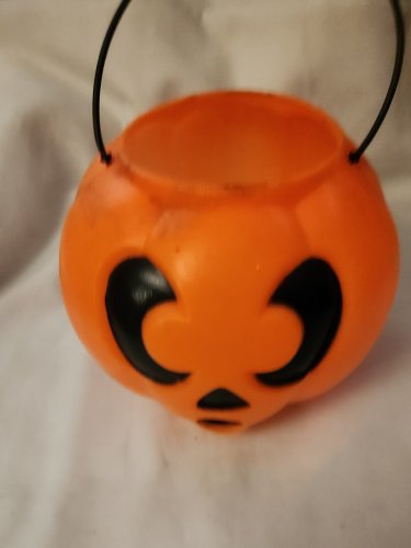 Plastic Jack - o -Lantern