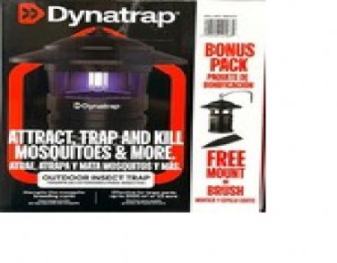 Dynatrap 1/2 Acre Insect Trap with Led Bulb & Free Mount + Brush