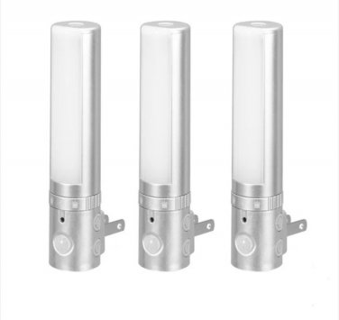 KODA - Modern sleeper with lighting in case of power failure, pack of 3