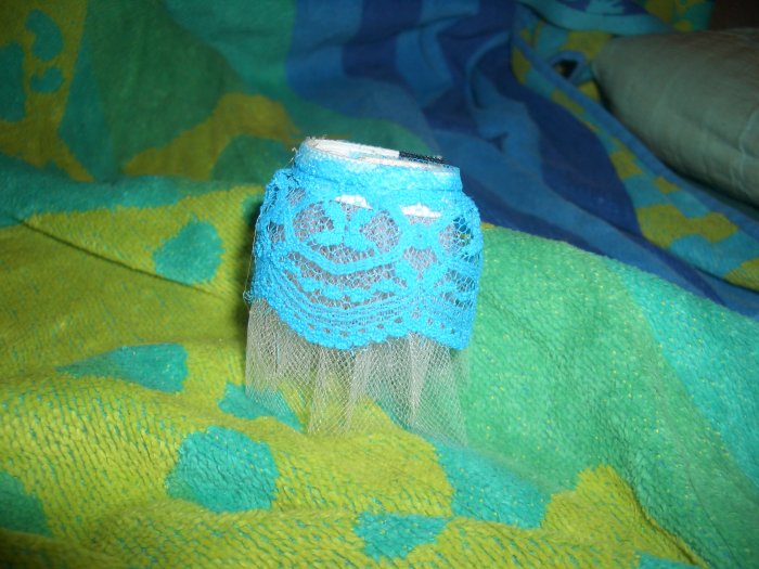 Petticoat Skirt Pink and Blue for Pullip