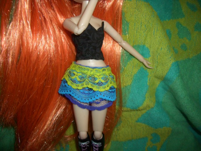 Tri-Color 3-Layer Petticoat-Skirt - Pullip