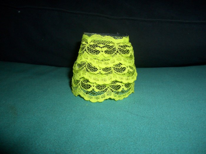 Neon Green Frilly Skirt for Pullip