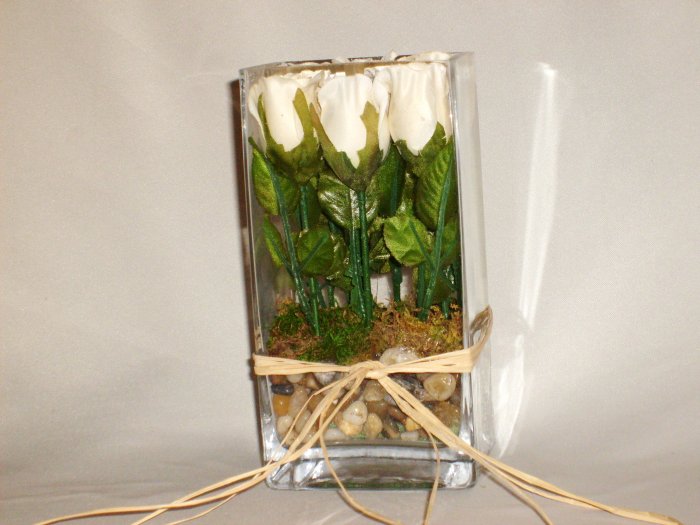 Roses Under Glass