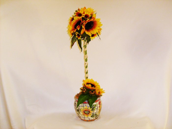Sunflower Topiary