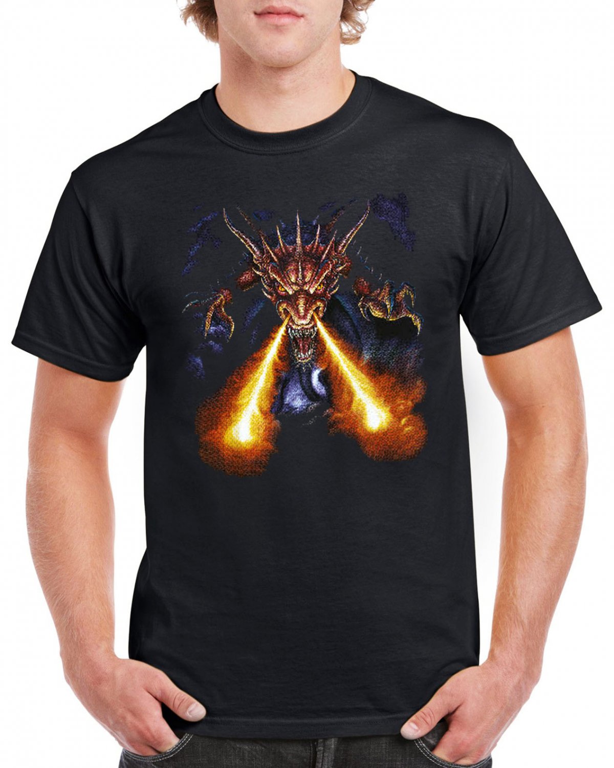 Hard Rock T-shirt Heavy Metal The Beast Cool Tshirt Festival Top Tee