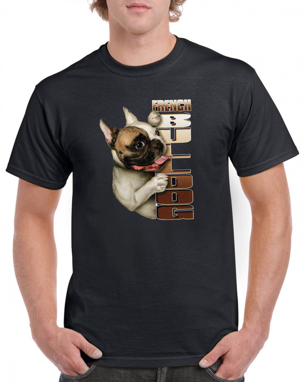 French Bulldog T-shirt Dog Lovers Cool Tshirt Unisex Top Tee