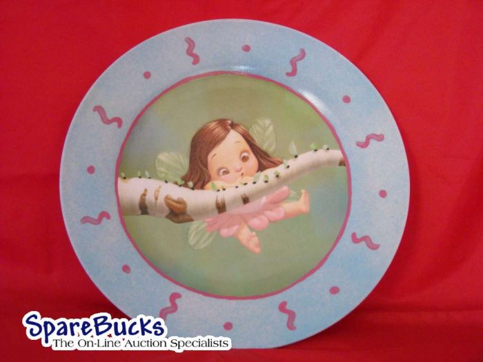 Rose and the Ants Decoupage Plate Limited Edition