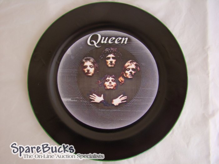 NEW QUEEN Group Decoupage Plate Limited Edition