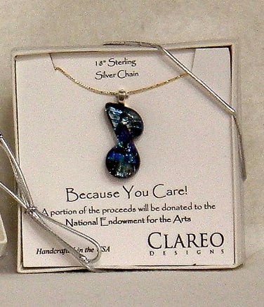 Necklace- Fused Glass