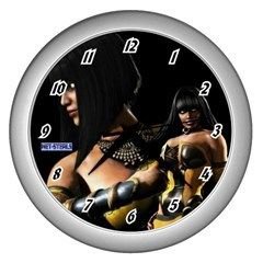 Net-Steals New, Wall Clock (Silver) - Mortal Kombat Tanya